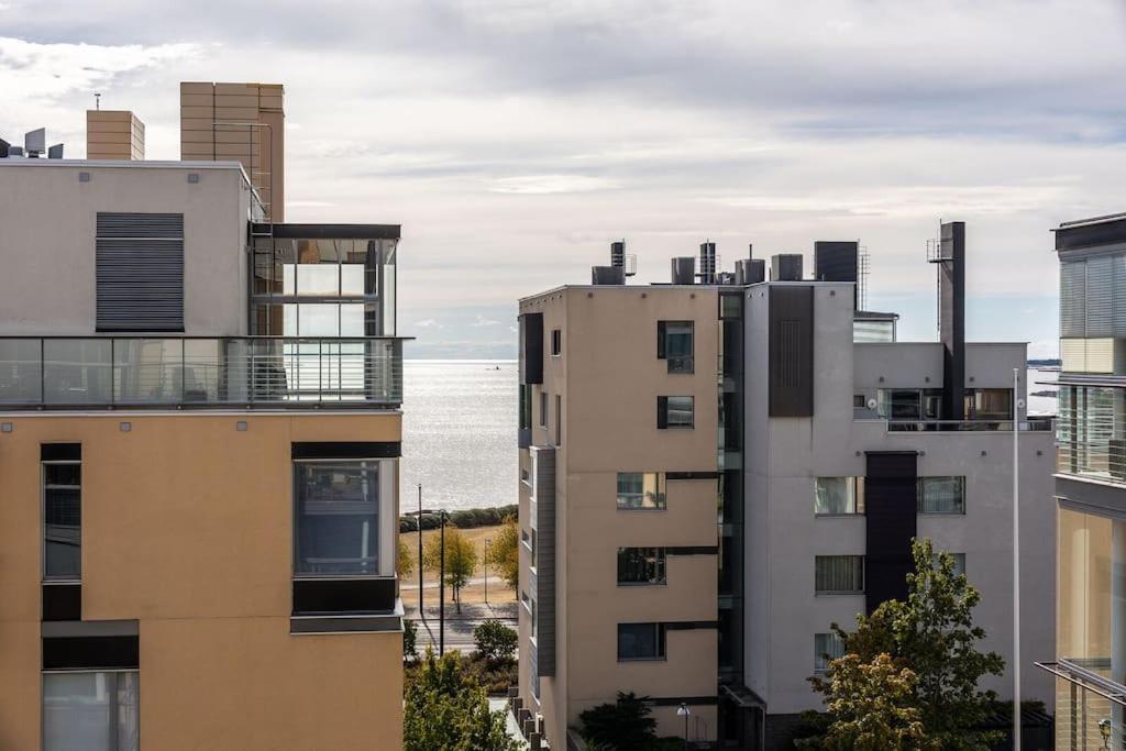 Spacious Home With Four Terrace, Sauna, Sea View Helsinki Buitenkant foto