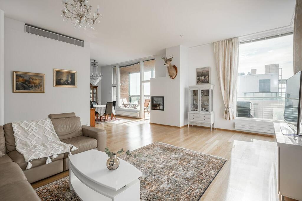 Spacious Home With Four Terrace, Sauna, Sea View Helsinki Buitenkant foto