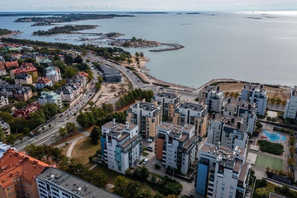 Spacious Home With Four Terrace, Sauna, Sea View Helsinki Buitenkant foto